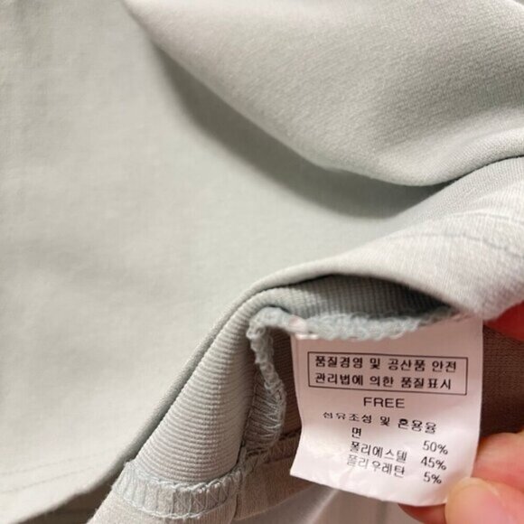 Naning9 Cropped Tee Sage Green - Picture 5 of 11